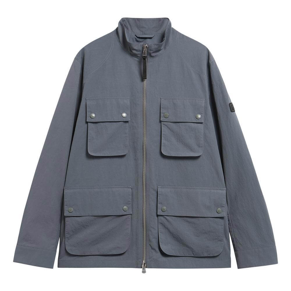 Barbour International Course Showerproof Jacket Charcoal